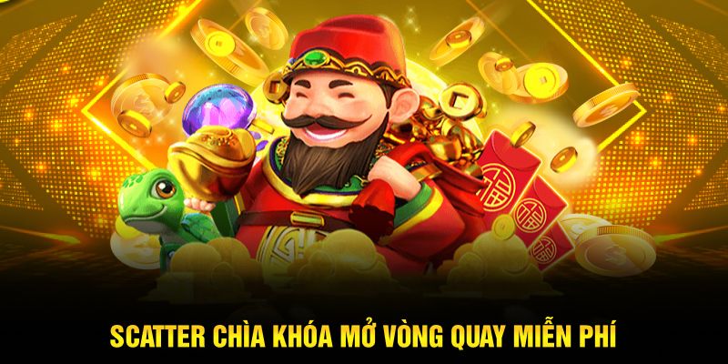 Scatter chìa khóa mở vòng quay miễn phí