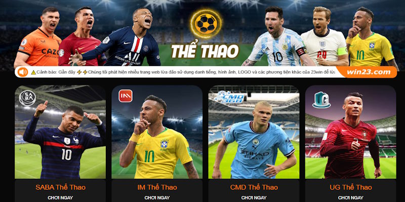 Thể Thao 23Win - Điểm cá độ hấp dẫn